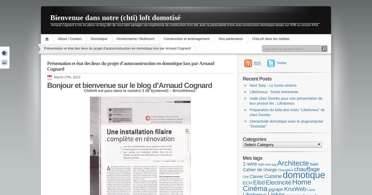 chti loft domotisé