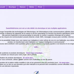 SweetWebHome