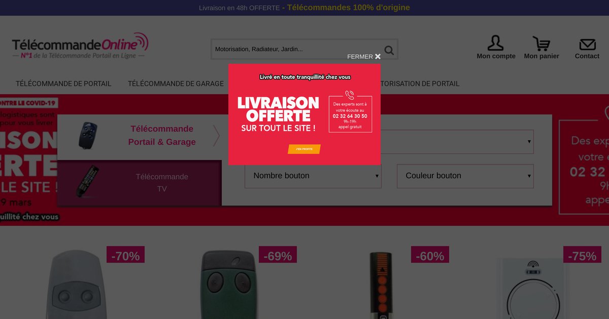 Telecommandeonline